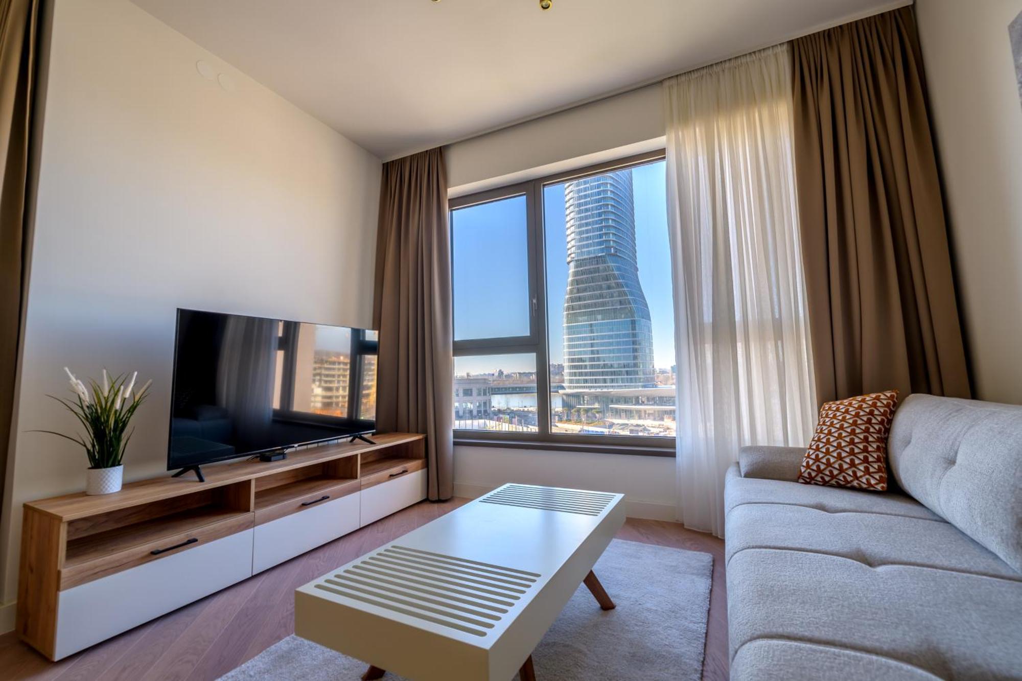 Belgrade Waterfront Residences - Beograd Na Vodi ภายนอก รูปภาพ
