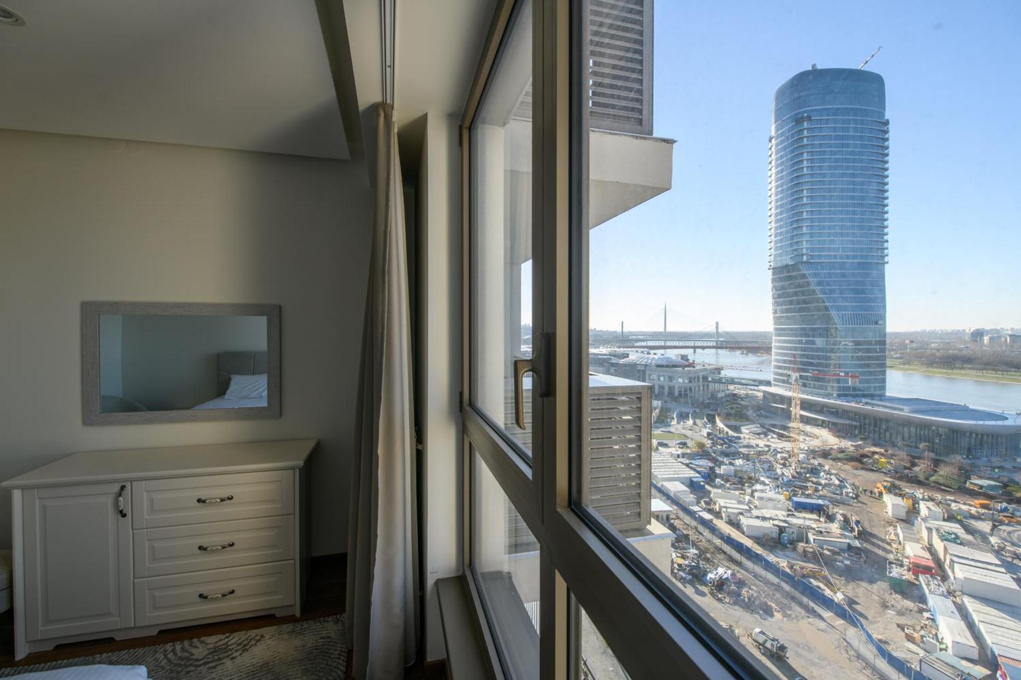 Belgrade Waterfront Residences - Beograd Na Vodi ภายนอก รูปภาพ