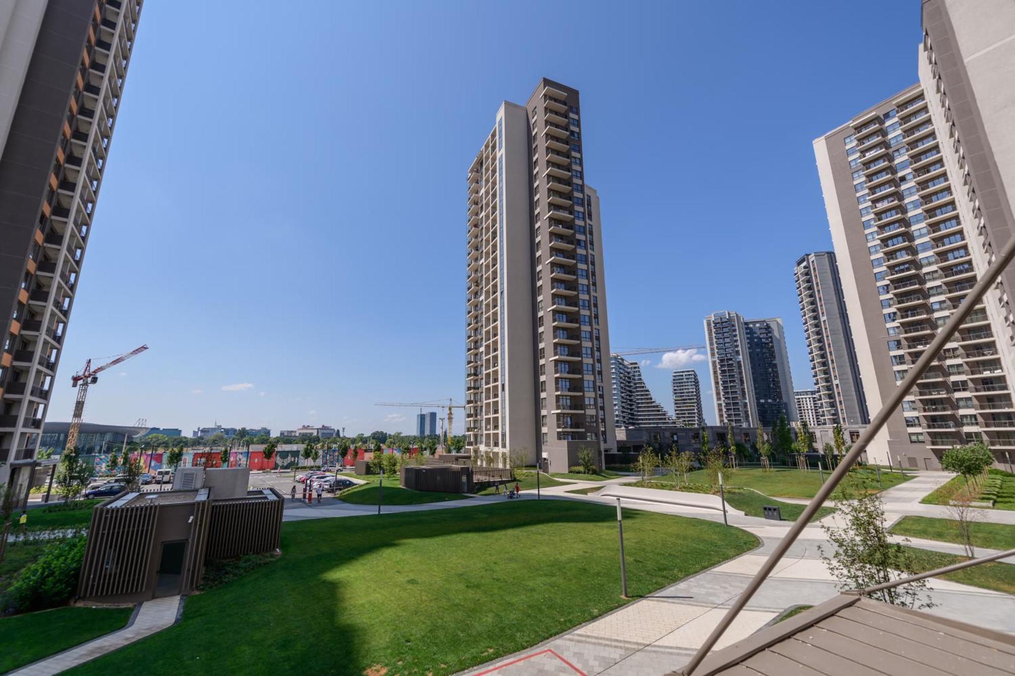 Belgrade Waterfront Residences - Beograd Na Vodi ภายนอก รูปภาพ