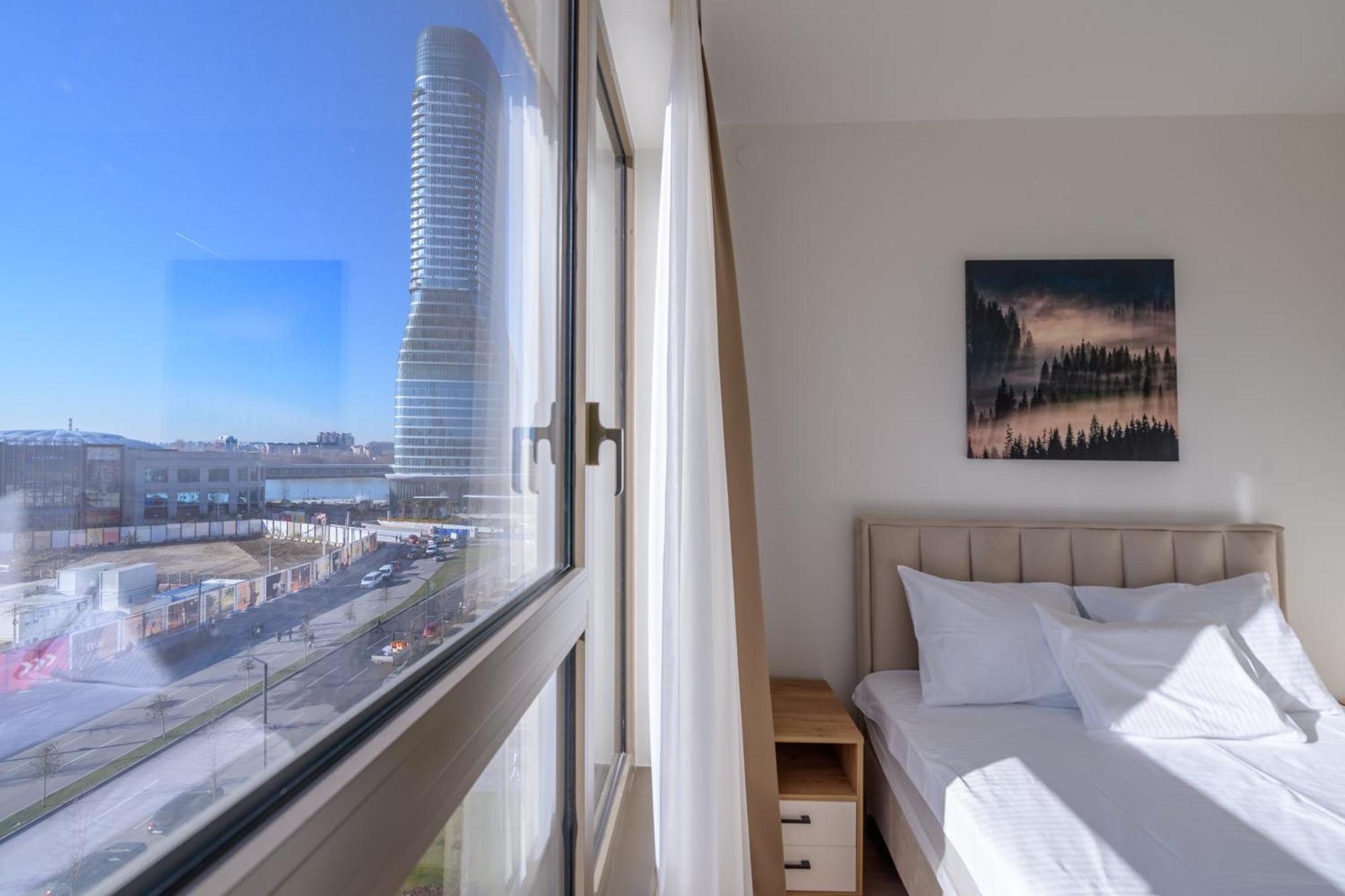 Belgrade Waterfront Residences - Beograd Na Vodi ภายนอก รูปภาพ